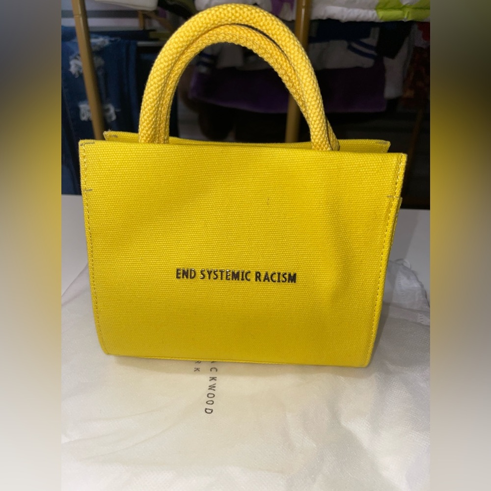 Brandon Blackwood End Systemic Racism (ERS) Tote.-Yellow